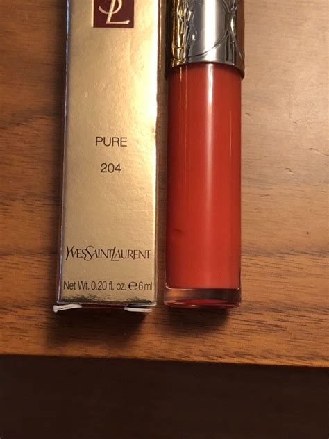 ysl 204 corail|YSL Gloss Volupte Extreme Shine Gloss 204 Corail Trapeze 0.20 .